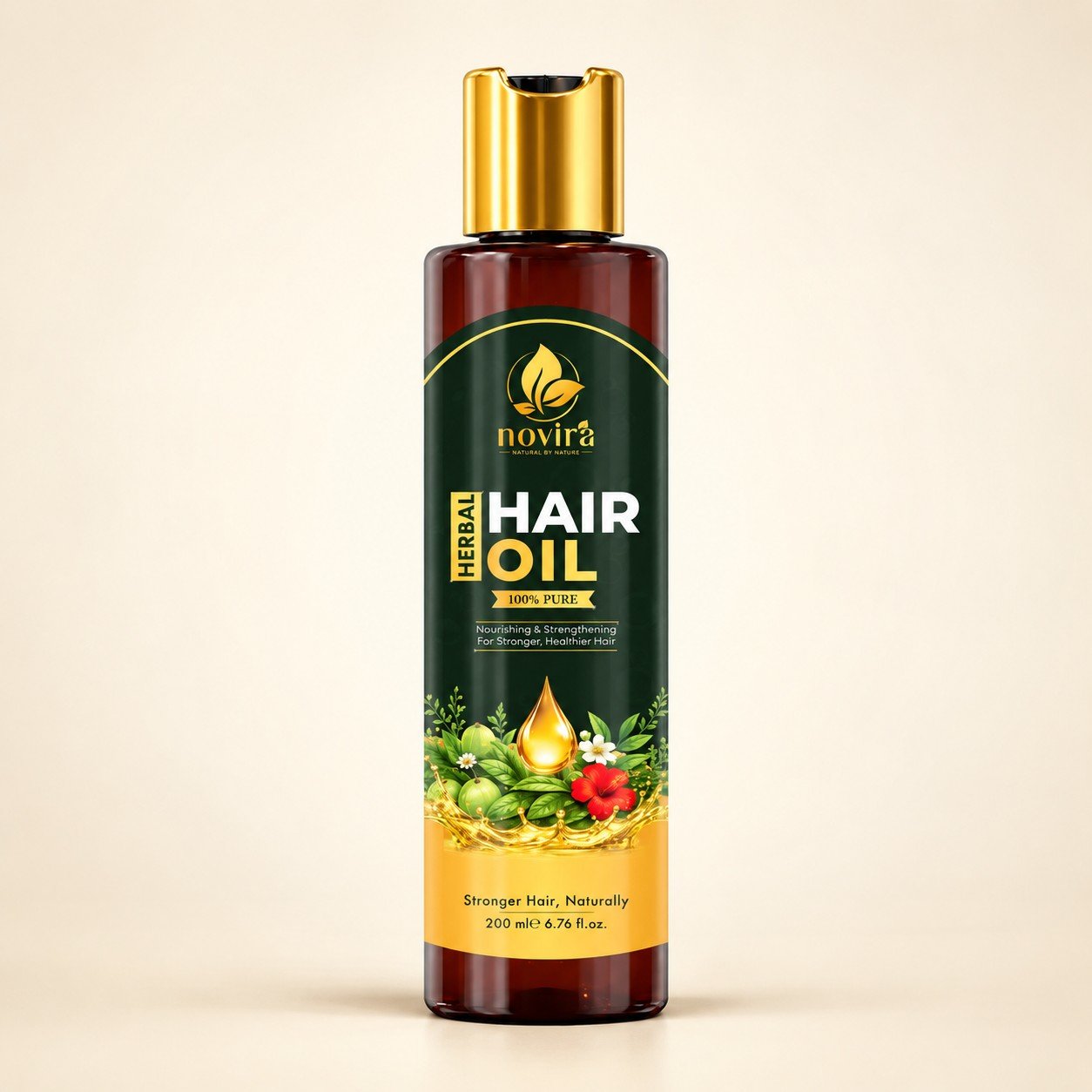 1506 NOVIRA Hair Oil – Herbal 200 Ml